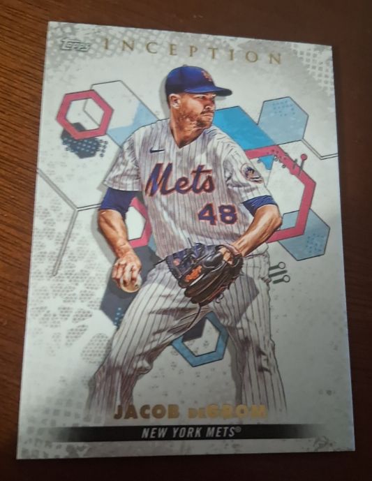2022 Topps Inception #72 Jacob deGrom — front