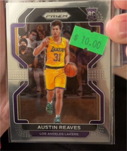 2021-22 Panini Prizm #165 Austin Reaves — front