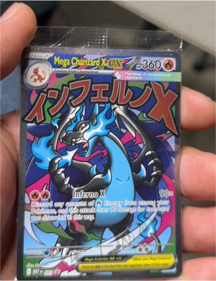 Mega Charizard X ex 023 Pokemon Promo — front