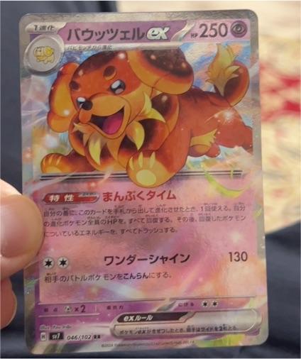 2024 Pokémon SV7 #046 Dachsbun ex — front