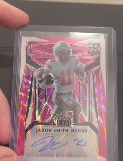 2024 Leaf Metal #11 Jaxon Smith-Njigba — front