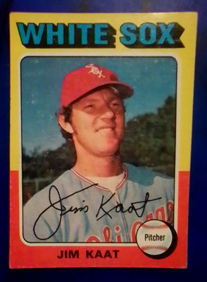 1975 Topps #243 Jim Kaat — front