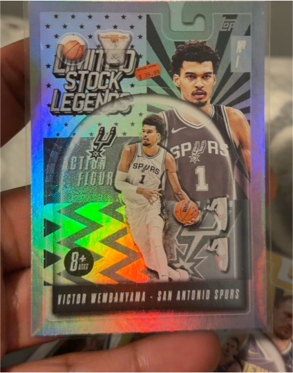 2025-26 Topps Limited Stock Legends #LST-33 Victor Wembanyama — front