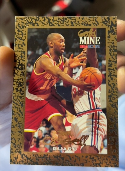 1994-95 Skybox NBA Hoops #436 Sam Cassell Gold Mine — front