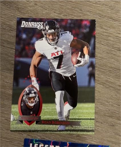 2025 Panini Donruss #30 Bijan Robinson — front