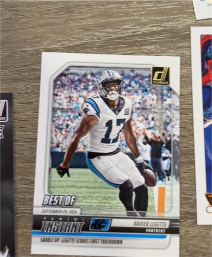 2025 Panini Donruss Best of Instant #INS-XLE Xavier Legette — front