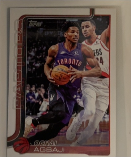 2025-26 Topps #247 Ochai Agbaji — front