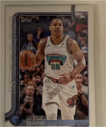 2025 Topps #185 Desmond Bane — front