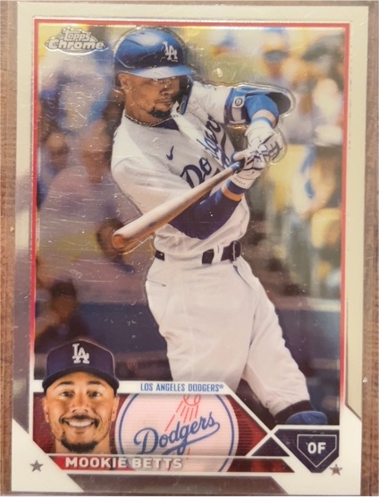 2023 Topps Chrome #150 Mookie Betts — front
