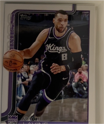 2025-26 Topps #163 Zach LaVine Sacramento Kings — front