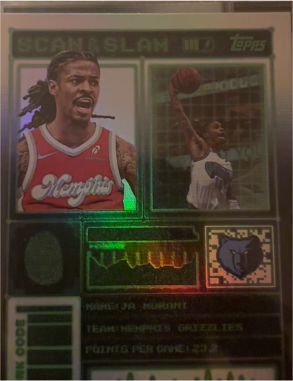 2025-26 Topps Scan and Slam #SS-24 Ja Morant — front