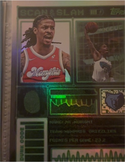 2025 Topps Scan & Slam #SS-24 Ja Morant — front