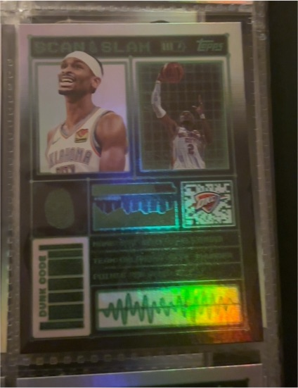 2025-26 Topps Scan & Slam #SS-4 Shai Gilgeous-Alexander — front