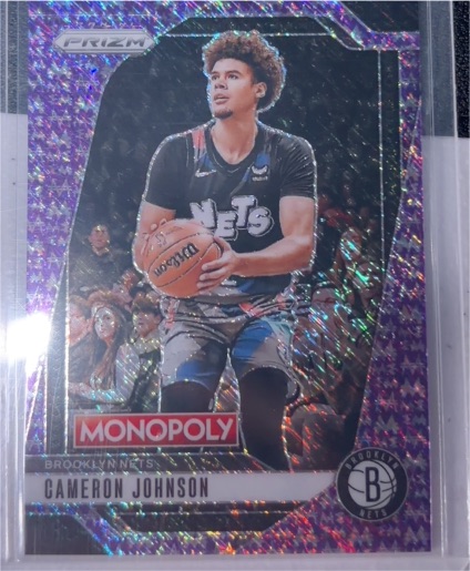 2024-25 Panini Prizm Monopoly #53 Cameron Johnson — front