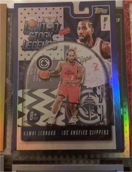 2025 Topps Limited Stock Legends #2 Kawhi Leonard — front