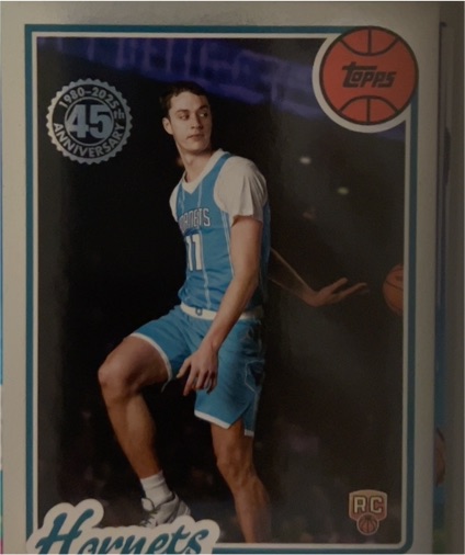 2025-26 Topps #80BK-77 Ryan Kalkbrenner 1980-81 Topps Basketball — front