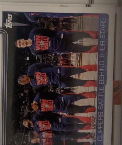 2025-26 Topps #292 LA Way: Clippers Battle Behind Their Stars — front