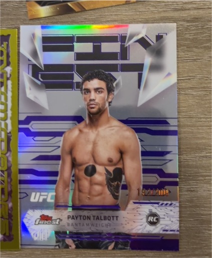 2025 Topps Finest UFC #74 Payton Talbott — front