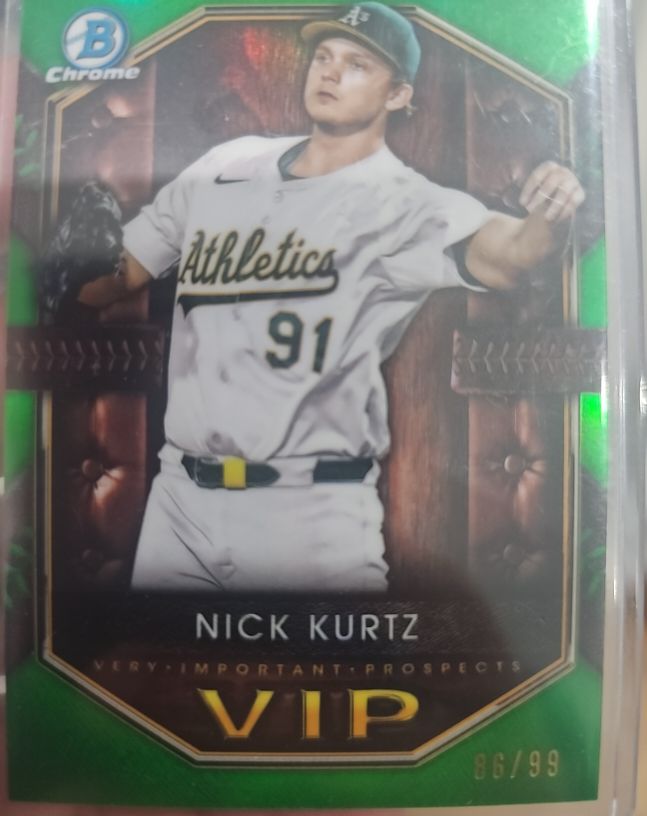2025 Bowman Chrome #VIP-2 Nick Kurtz — front