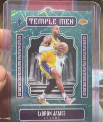 2023-24 Panini Phoenix #2 LeBron James Temple Men — front