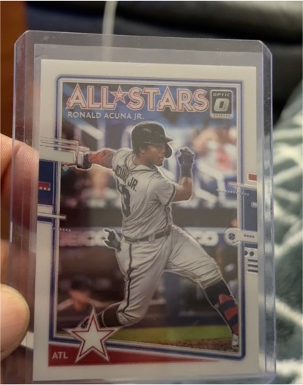 2020 Panini Donruss Optic #199 Ronald Acuna Jr. All-Stars — front