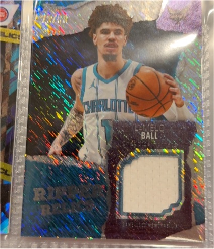 2025 Topps Ripper Relics #RR-LB LaMelo Ball — front