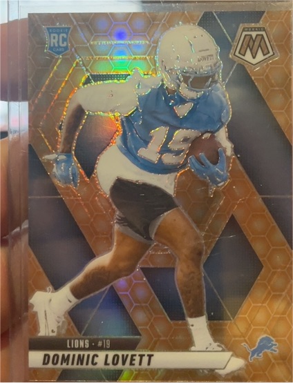 2025 Panini Mosaic #363 Dominic Lovett — front