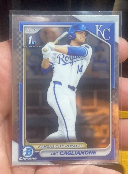 2024 Bowman Draft Chrome #BDC-8 Jac Caglianone — front