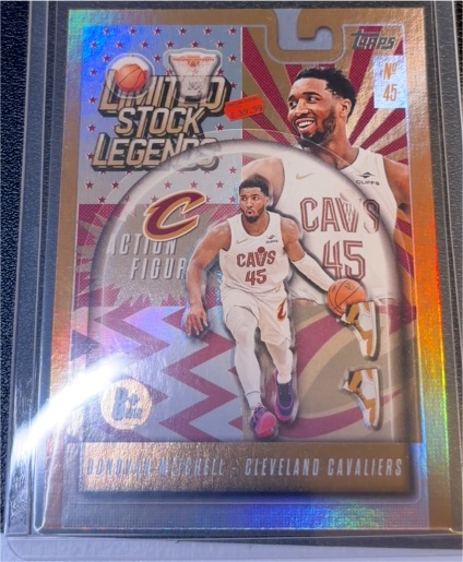 2025-26 Topps Limited Stock Legends #LST-44 Donovan Mitchell — front