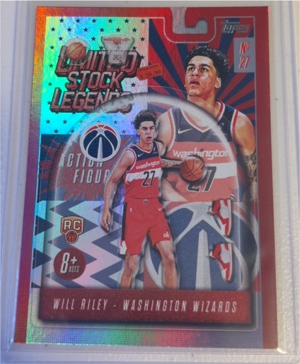 2025-26 Topps Limited Stock Legends #NS-21 Will Riley — front