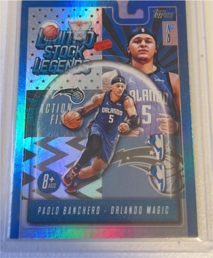 2025-26 Topps Limited Stock Legends #LST-43 Paolo Banchero — front