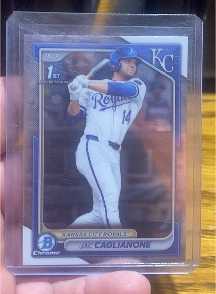 2024 Bowman Draft Chrome #BDC-8 Jac Caglianone — front