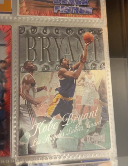 1998-99 Skybox Metal Universe #53 Kobe Bryant — front