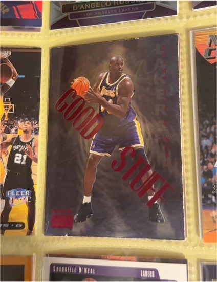 1999-00 SkyBox Premium #10GS Shaquille O'Neal Good Stuff — front