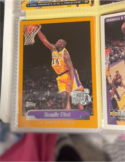 1999-00 Topps NBA Tipoff #23 Shaquille O'Neal — front