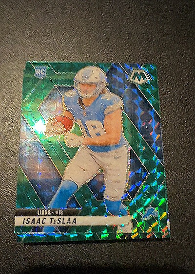 2025 Panini Mosaic #18 Isaac Teslaa — front