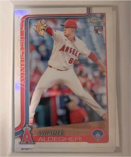 2025 Topps Chrome #59 Samuel Aldegheri — front