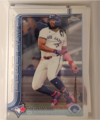 2025 Topps Chrome #259 Vladimir Guerrero Jr. — front