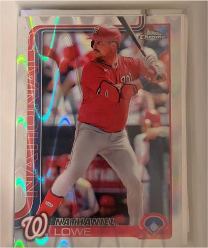 2025 Topps Chrome #49 Nathaniel Lowe — front