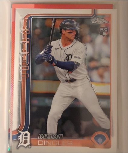 2025 Topps Chrome #274 Dillon Dingler — front