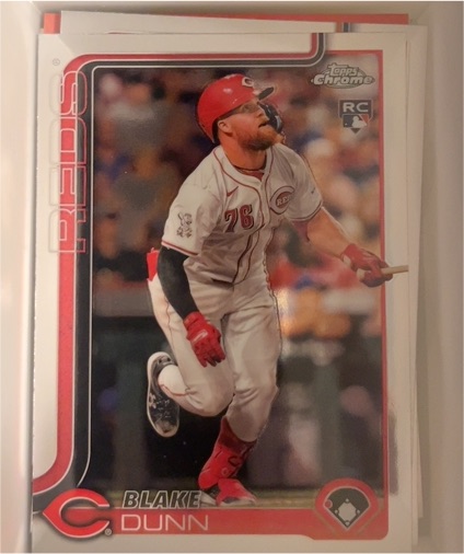 2025 Topps Chrome #161 Blake Dunn — front