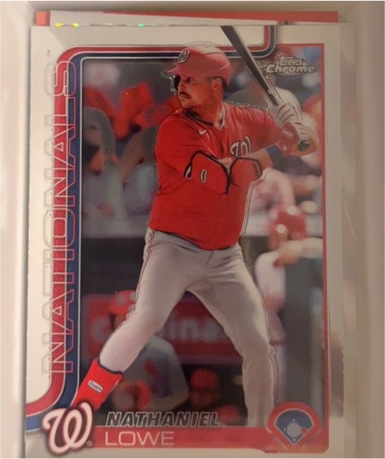 2025 Topps Chrome #49 Nathaniel Lowe — front