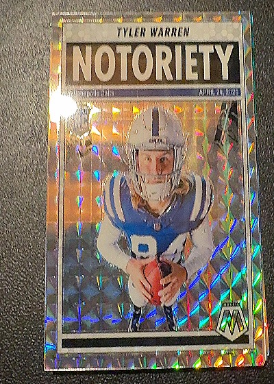 2025 Panini Mosaic #25 Tyler Warren — front