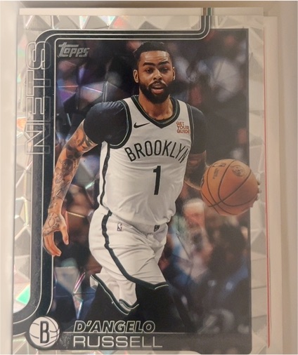 2025-26 Topps #8 D'Angelo Russell Brooklyn Nets — front