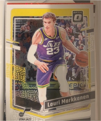 2023-24 Donruss Optic #128 Lauri Markkanen — front