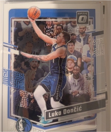 2023-24 Donruss Optic #67 Luka Dončić — front