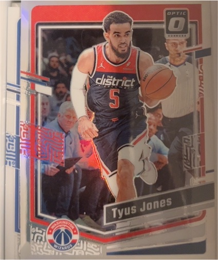 2023-24 Donruss Optic #182 Tyus Jones — front