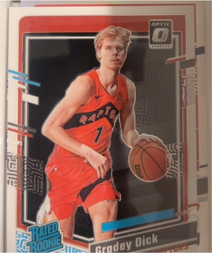 2023-24 Panini Donruss Optic #212 Gradey Dick — front