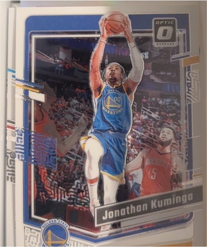 2023-24 Panini Donruss Optic #143 Jonathan Kuminga — front