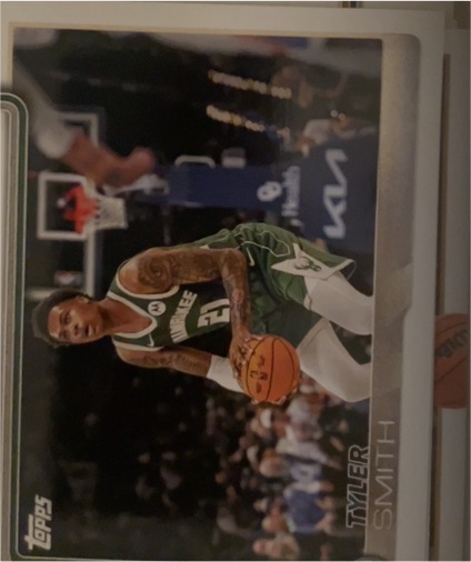 2025-26 Topps #60 Tyler Smith — front